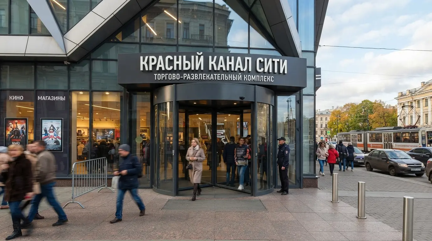 Дверь карусельного типа — деталь конструкции и фурнитуры