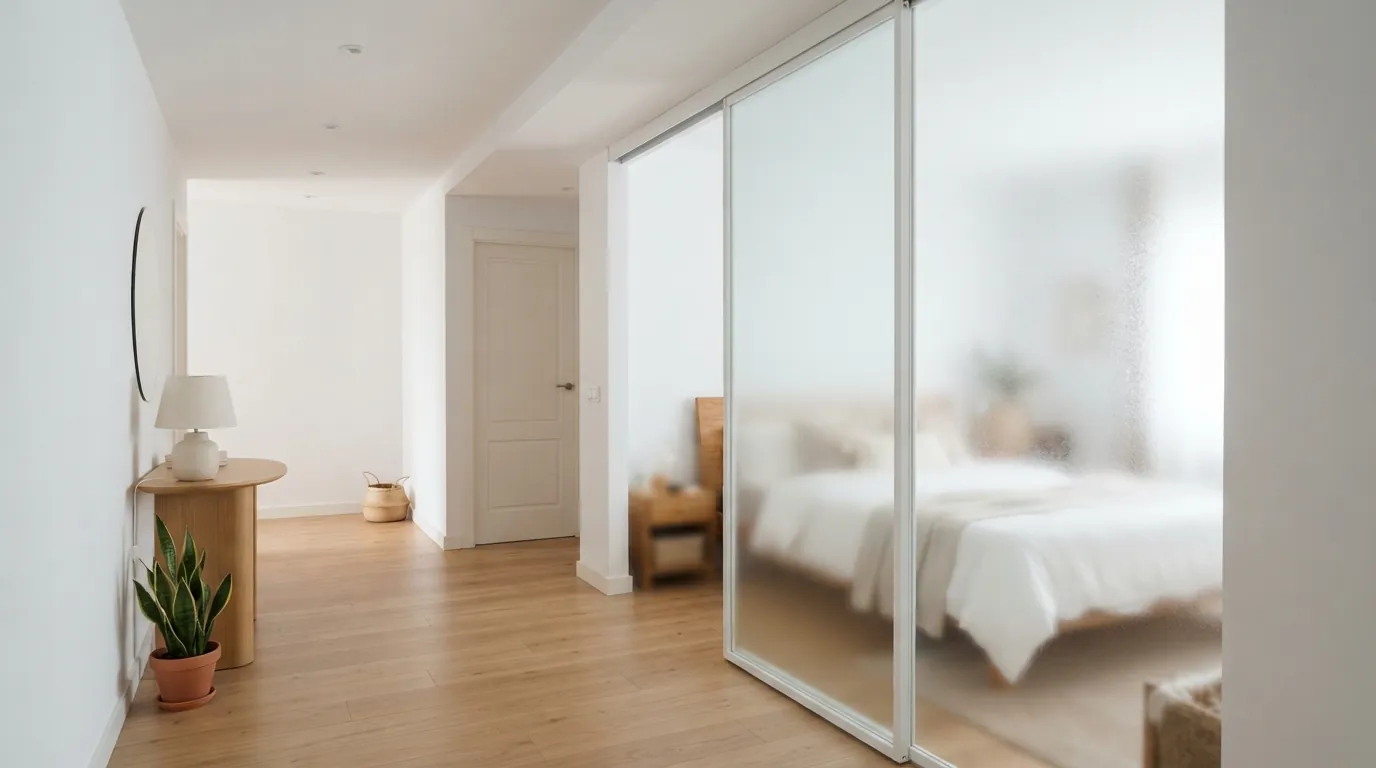 Дверь со стеклом рисунком межкомнатная — цветовое решение
