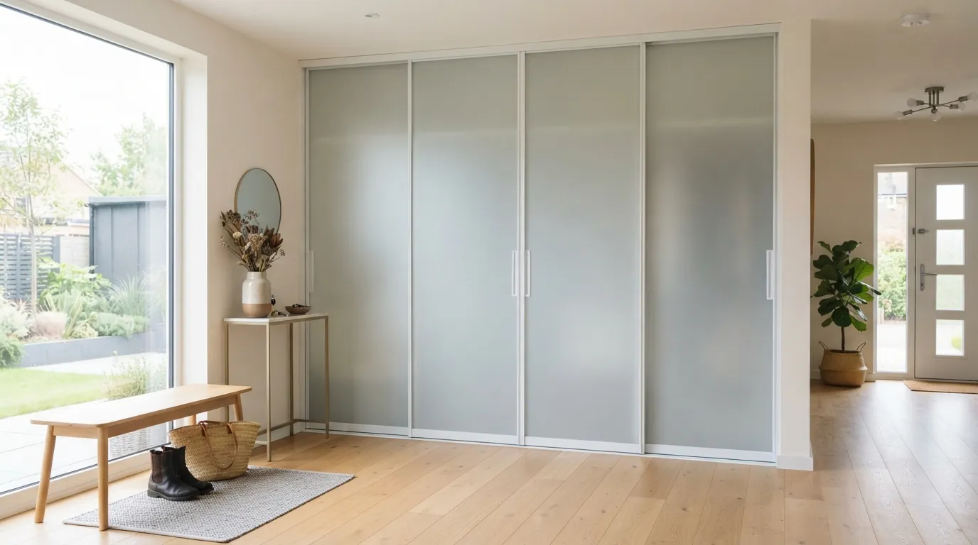 Декоративные перегородки из бруса — при естественном освещении
