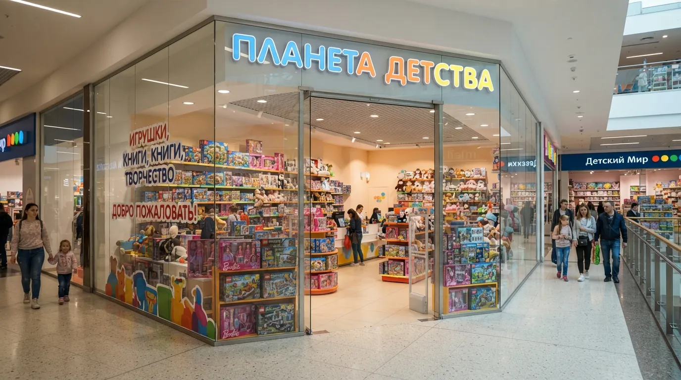 Перегородки пластиковые для торговых точек — цветовое решение