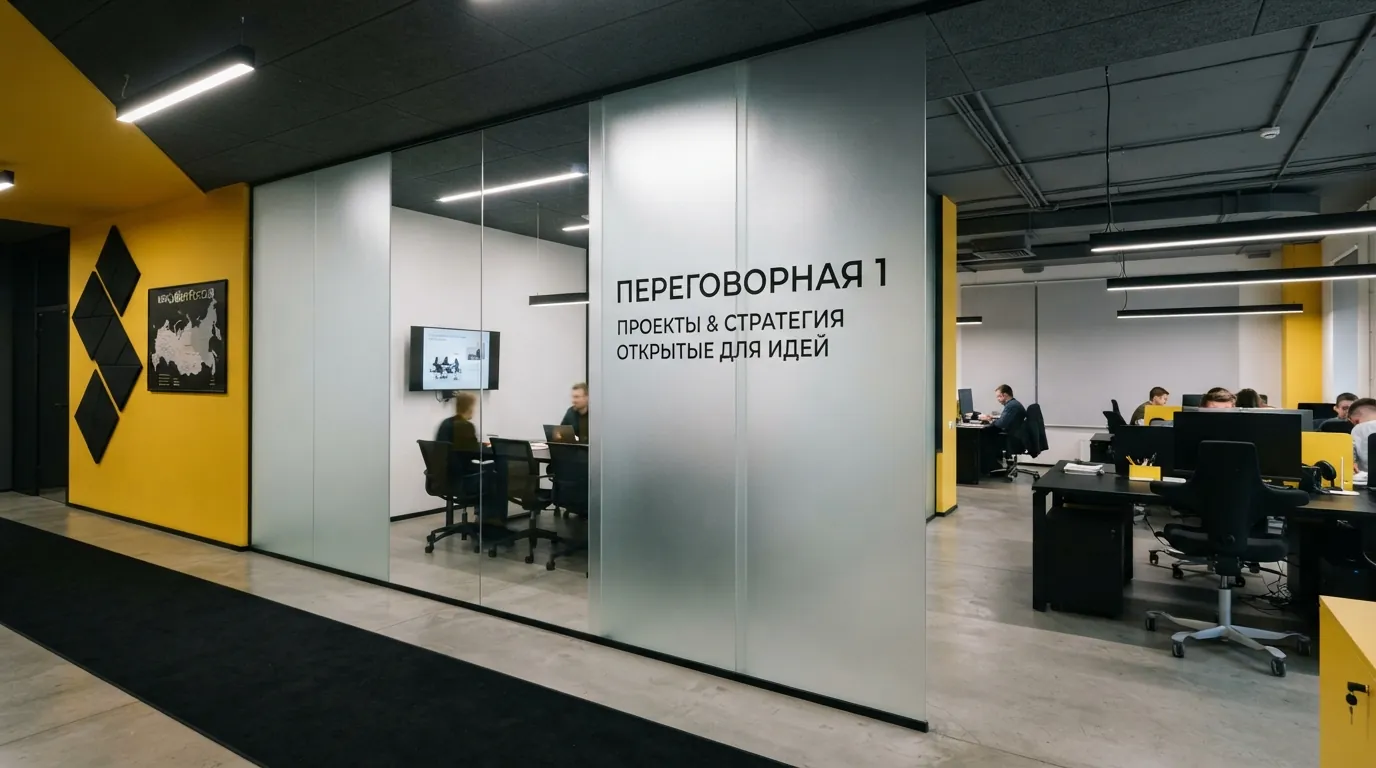 Перегородки пластиковые для торговых точек — готовый объект